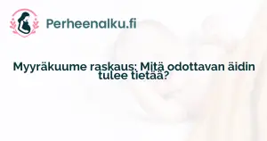 Myyräkuume raskaus: Mitä odottavan äidin tulee tietää?