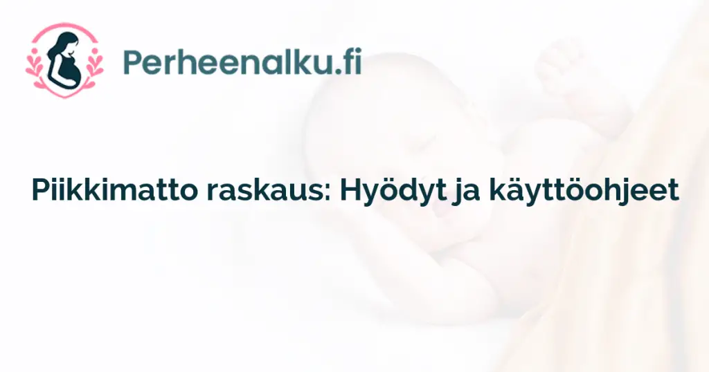 Piikkimatto raskaus: Hyödyt ja käyttöohjeet