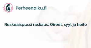 Ruskuaispussi raskaus: Oireet, syyt ja hoito