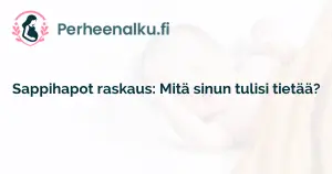 Sappihapot raskaus: Mitä sinun tulisi tietää?