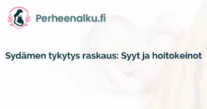 Sydämen tykytys raskaus: Syyt ja hoitokeinot