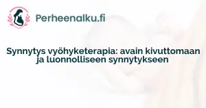 Synnytys vyöhyketerapia: avain kivuttomaan ja luonnolliseen synnytykseen