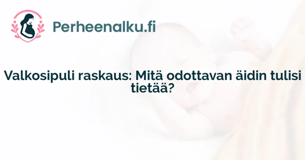 Valkosipuli raskaus: Mitä odottavan äidin tulisi tietää?