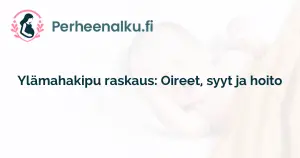 Ylämahakipu raskaus: Oireet, syyt ja hoito